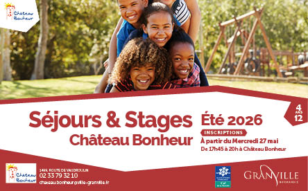 Ouverture des inscriptions aux séjours d'été 2026 de Château Bonheur