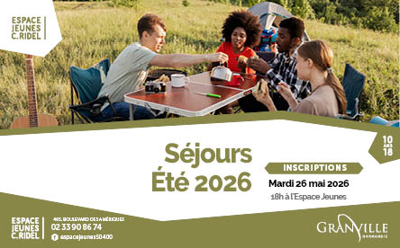 SLIDESéjours été Espace Jeunes 26 mai