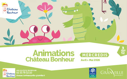 Château Bonheur : programme des mercredis en avril et mai 2026