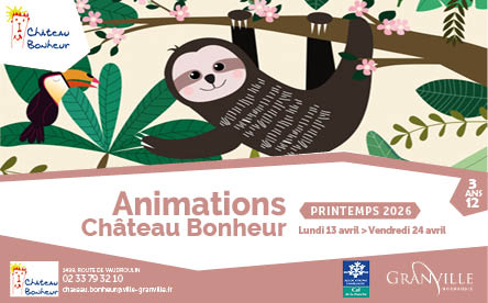 Vacances de printemps 2026 : les animations proposées à Château Bonheur et à l’Espace Jeunes