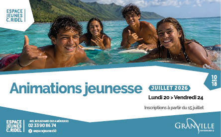 Les animations jeunesse du 20 au 24 juillet à l'Espace Jeunes