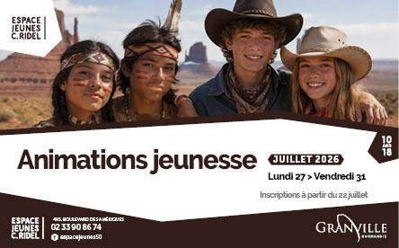 Les animations jeunesse du 27 au 31 juillet à l'Espace Jeunes