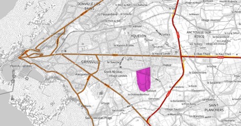 Plan la Clémentière Granville Projets d’urbanisation