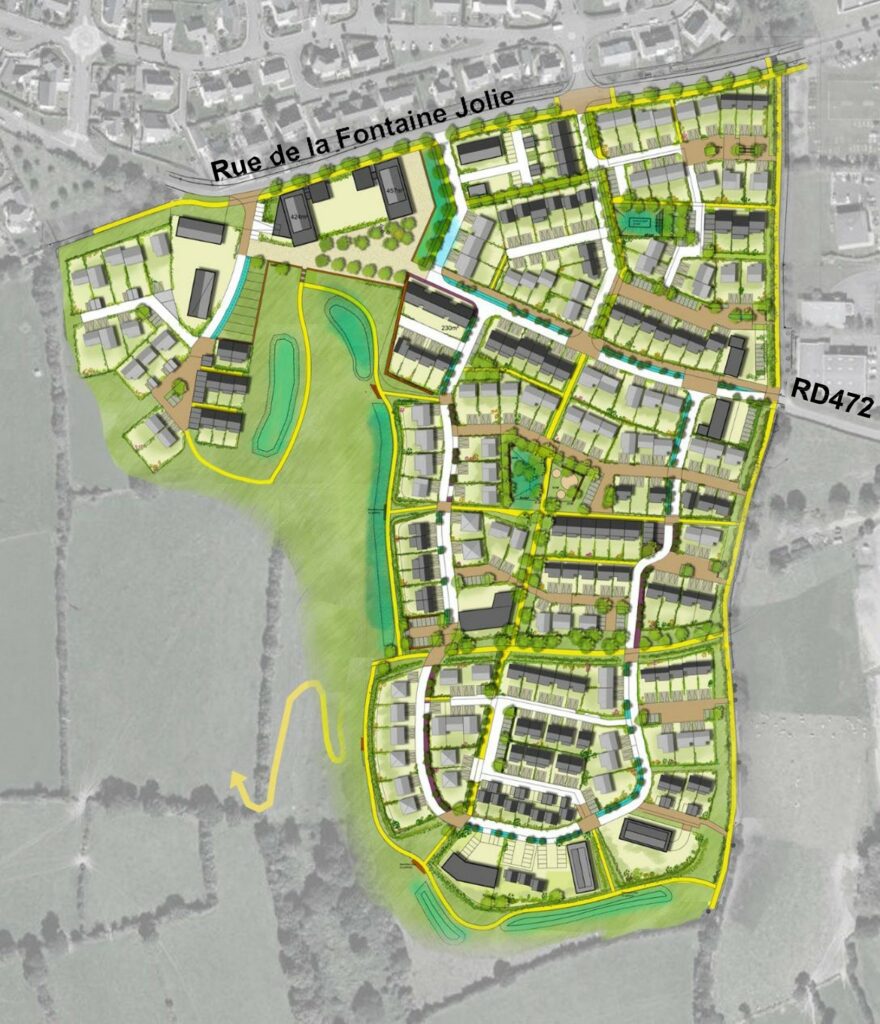 Parcelle La Clémentière Granville Projets d’urbanisation