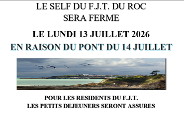 SLIDE Fermeture FJT 13 juillet 2026