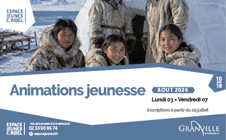 Les animations jeunesse du 3 au 7 août à l’Espace Jeunes
