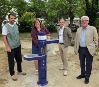 Fontaine à eau – Ville SMPGA Une nouvelle pause fraîcheur proposée par le SMPGA et la Ville de Granville