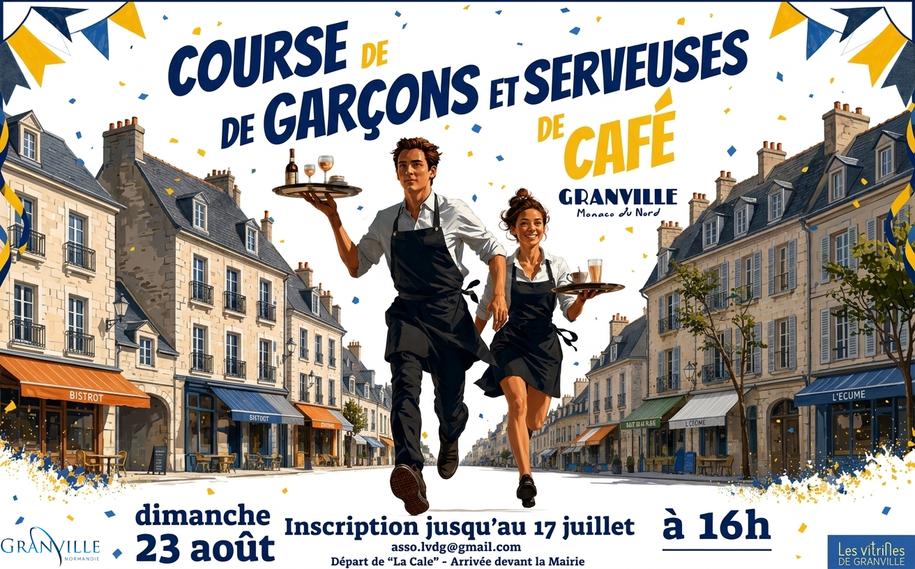 Course de garçons de café