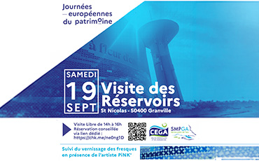 Journées européennes du patrimoine : visite gratuite des réservoirs de Saint-Nicolas